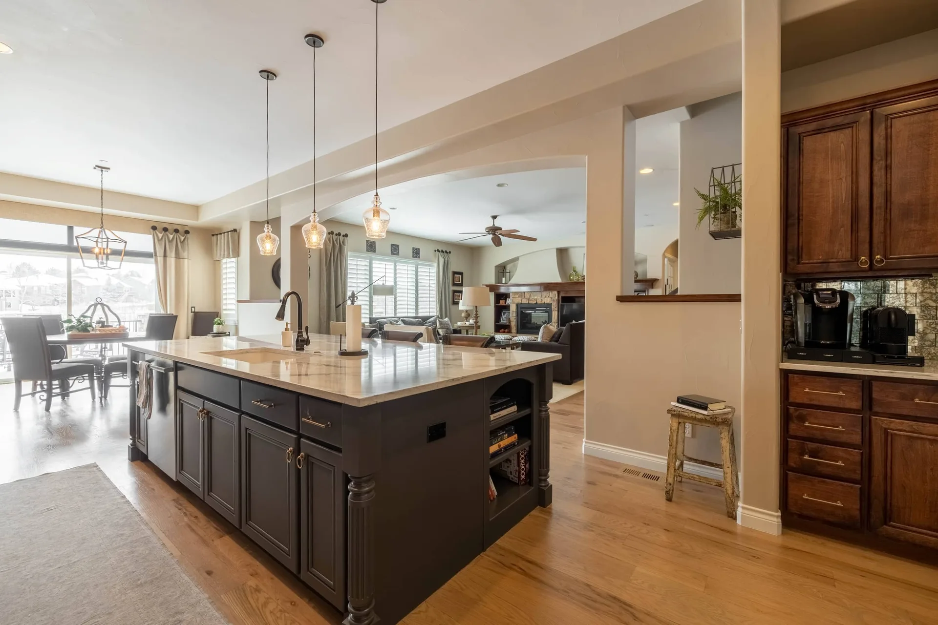 Interior home improvement project